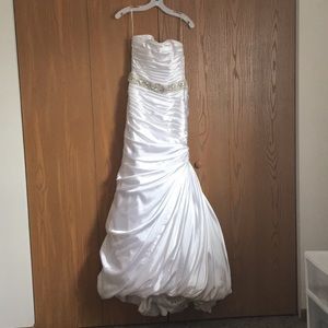 White Sottero and Midgley wedding dress